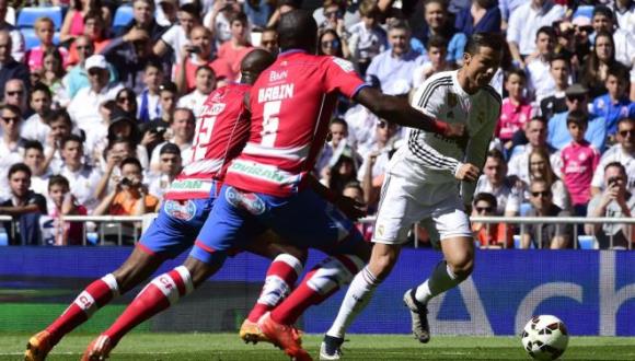 El Real Madrid venció al Granada por 1-0 en el Santiago Bernabéu. Foto: Eurosport