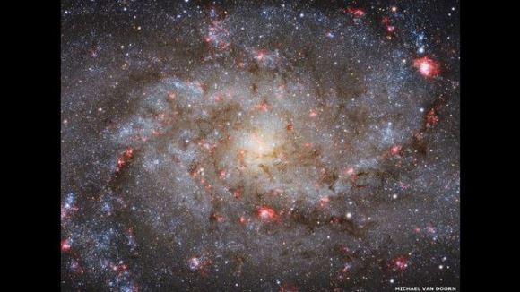 Ganadora de la categoría Galaxias, esta imagen de Michael van Doorn muestra a M33, una de nuestras galaxias vecinas.