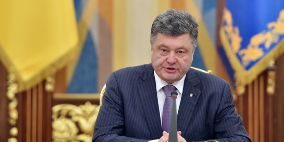 Petro Prochenko, presidente de Ucrania. Foto: The Huffington Post