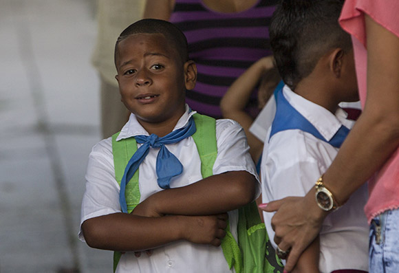 Inicio de curso escolar. Foto: Ismael Francisco/Cubadebate.