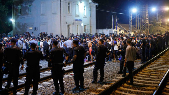 Compleja situación de migrantes en Europa del Este. Foto: Reuters