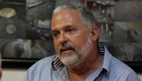 José Manuel Noceda, curador de la exposición. Foto: José Raúl Concepción/Cubadebate