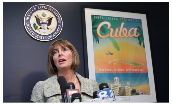 La congresista Demócrata Kathy Castor es defensora de las relaciones normales entre Cuba y EE.UU.