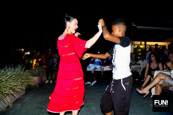 Katy Perry bailando en La Habana.  Foto: Cuenta de Instagram de la cantante