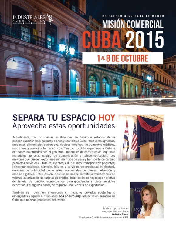 inversiones puerto rico cuba