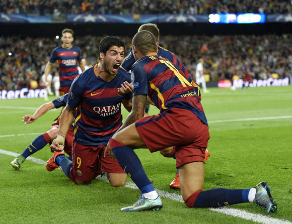 Neymar y Luis Suárez anotaron los goles en el Camp Nou. Foto: Shauner Fraser