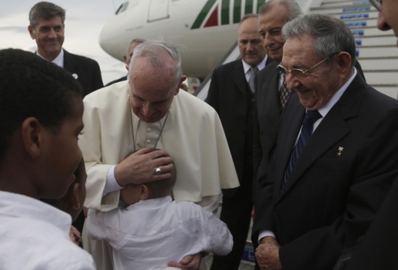 Francisco a su llegada a La Habana.  Foto: Ismael Francisco/ Cubadebate