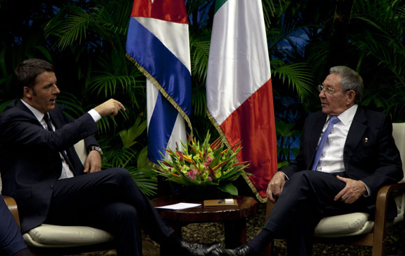 Los mandatarios sostuvieron conversaciones oficiales. Foto: Ismael Francisco/Cubadebate