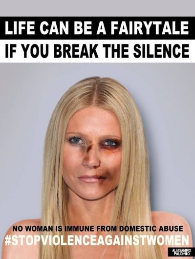 Gwyneth Paltrow se une a campaña por el Día de la Eliminación de la Violencia contra la Mujer. Foto: Alexsandro Palombo.
