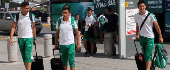 Santos Laguna sale de México rumbo a La Habana. Foto tomada de la página oficial del club azteca