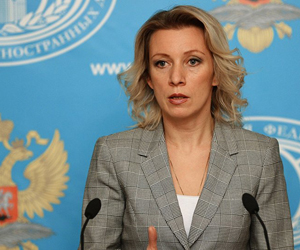 Maria Zakharova, portavoz del ministerio ruso de  Relaciones Exteriores. (Foto: Sputnik)