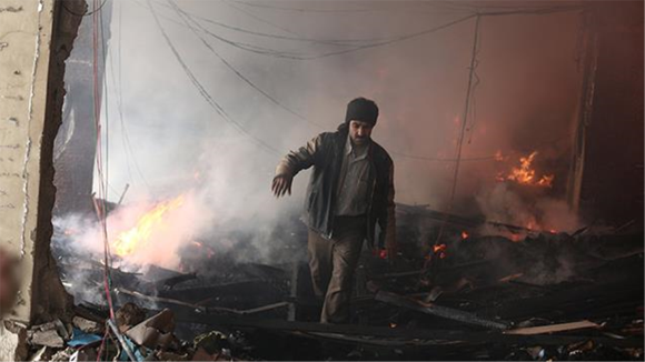 Atentados terroristas en Siria dejan al menos 15 muertos y 100 heridos. Foto tomada Hispan TV.