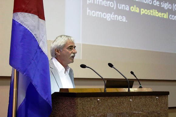 EL español Ramón Zallo inauguró la jornada de ICOM-2015 con su conferencia magistral. Foto José Raúl Concepción/ Cubadebate.