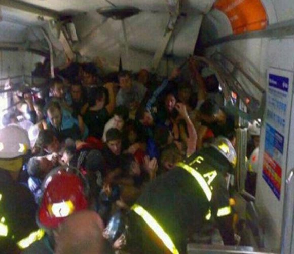 Accidente de tren Argentina 2012, estación Once. Foto: El Mundo.