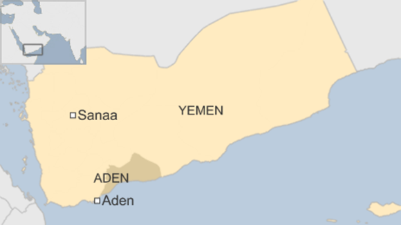 Adén, ciudad de Yemen.