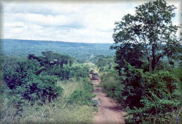 La carretera al norte de Ebo, Angola. Foto: Achivo