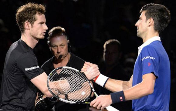Novak derrtó por segunda ocasión consecutiva en Australia a Andy Murray. Foto tomada de Edinburgh News.