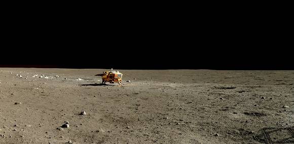 El último alunizaje había sido en 1976. Foto: China National Space Administration/Emily Lakdawalla.