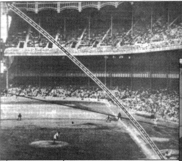 Mayo de 1956. Histórico jonrón de Mickey Mantle contra Pedro Ramos en el Yankee Stadium.