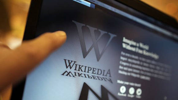 Wikipedia, la enciclopedia virtual gratuita y colaborativa que este mes celebró su 15 aniversario. Foto: Getty.