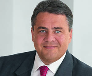 Sigmar Gabriel, vicecanciller y ministro federal de Economía y Energía de Alemania.