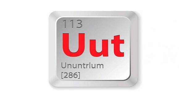 El elemento 113 de la tabla periódica ha sido llamado de manera provisional uruntrio. Foto: La Vanguardia.