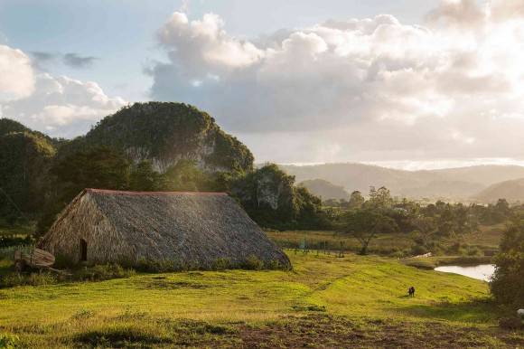 Amid the volcanic hills in the Viñales valley.  Foto: Robert Rausch/ The New York Times