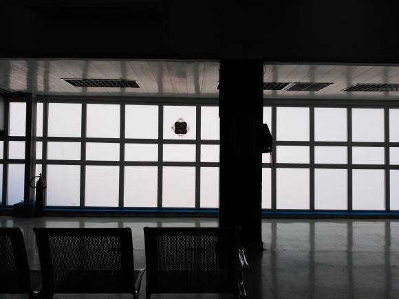 La Sala de espera de la Terminal 1 del Aeropuerto José Martí. Foto: José Díaz