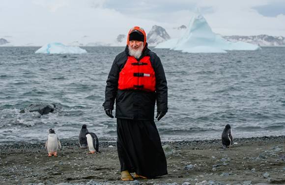 Patriarca Kirill en la Antártida