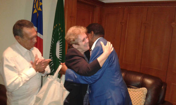 Vicepresidente de Namibia recibió a Ministra cubana de la Industria Alimenticia