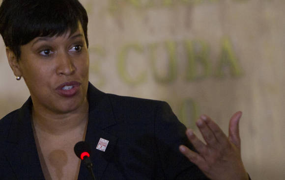 La Alcaldesa de Washington ofreció Conferencia de Prensa en La Habana, 22 de febrero de 2016. Foto: Ismael Francisco / Cubadebate