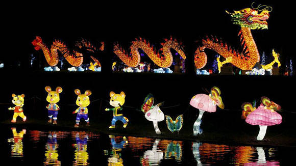 Celebración de año nuevo chino. Foto: Peter Nicholls/Reuters.