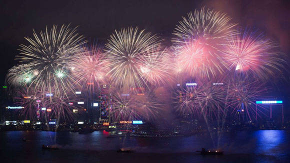 Celebración de año nuevo chino. Foto: Tyrone Siu/Reuters.