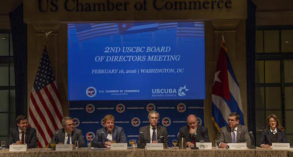 Encuentro en la Cámara de Comercio. Foto: Ismael Francisco/ Cubadebate