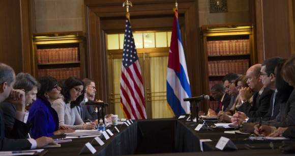 Estados Unidos y Cuba instalan hoy en Washington su segundo diálogo regulatorio en el Departamento de Comercio de EEUU. Foto: Ismael Francisco/ Cubadebate