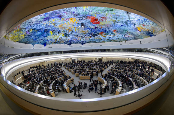 Consejo de Derechos Humanos. Foto: AFP (Archivo)