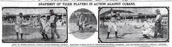 Detroit Tigers en Cuba (1910).