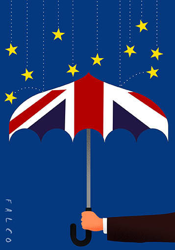 Brexit Umbrella. Autor: Falco