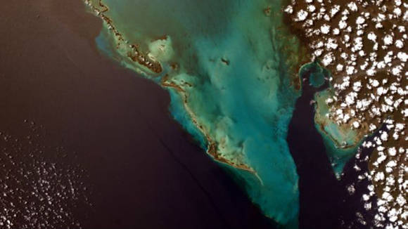 Cuba fue el primer destino fotografiado por la misión 52 del programa educacional Sally Ride EarthKAM, que comenzó el martes y termina el sábado. Foto: Sally Ride EarthKAM.
