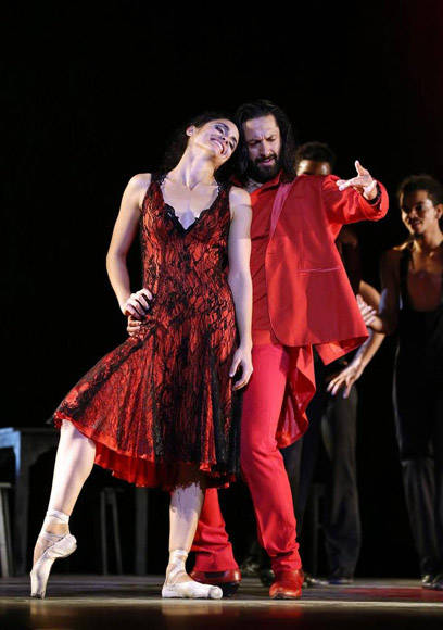 El bailarín español Rafael Amargo. Foto: Alejandro Ernesto/ EFE.