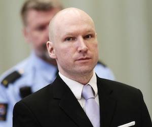 Anders Behring Breivik, mató a 77 personas en 2011. Foto: AFP