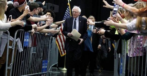 El senador de Vermont y candidato presidencial demócrata, Bernie Sanders.