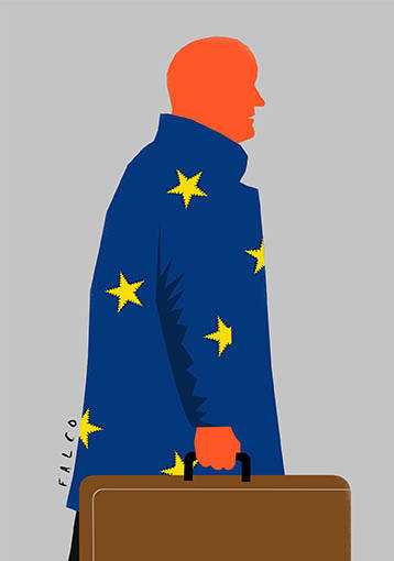 Migrants UE. Autor_ Falco