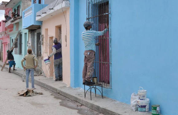 En Sancti Spíritus se han remozado unas 10 mil viviendas aisladas. Foto: Vicente Brito/ Escambray.