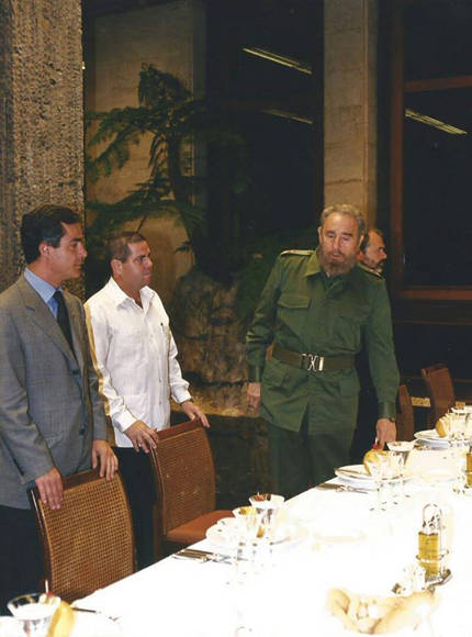 Fidel y España