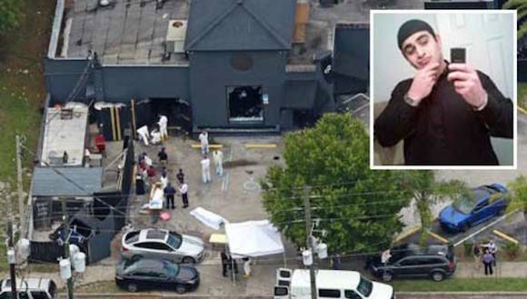  Vista del club nocturno gay Pulse, en Orlando, Florida, tras la matanza. En la esquina superior derecha aparece Omar Siddique Mateen, de 29 años, quien perpetró el ataque. Fotos: AP.