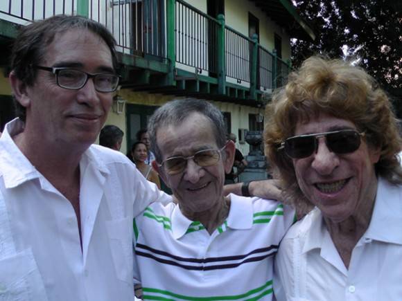 De izquierda a derecha Berazaín, Zumbado y Carlos Ruiz de la Tejera. Foto: Juventud Rebelde