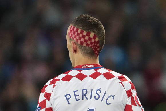 nuevo corte de pelo de Perišić