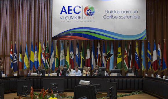Reunión de Cancilleres de la Asociación de Estados del Caribe. Foto: Ismael Francisco/ Cubadebabate 