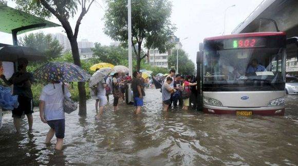 china lluvias